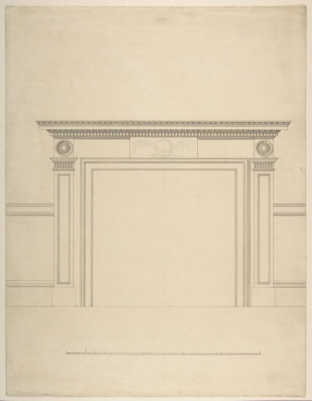 Design for a Chimneypiece MET DP801001