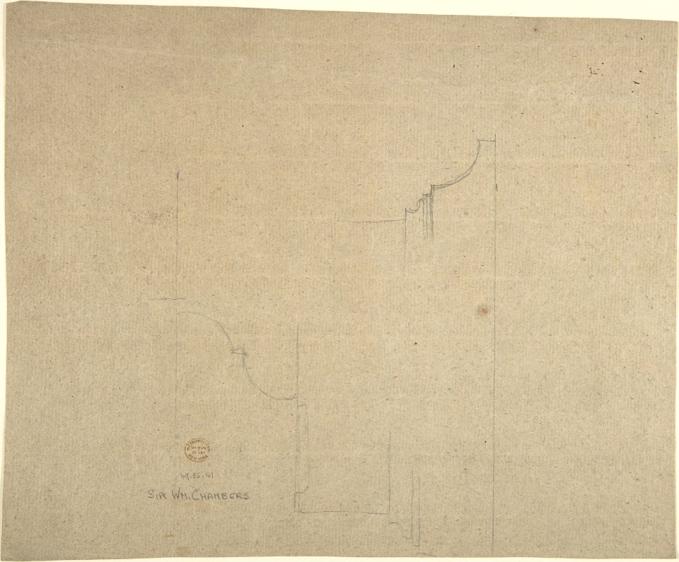 Design for a Chimneypiece MET DP805421