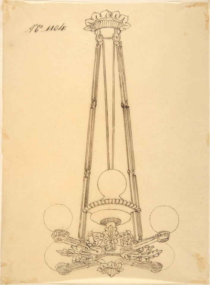 Design for a Chandelier MET DP809244