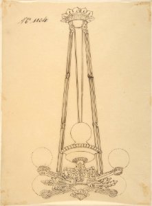 Design for a Chandelier MET DP809244