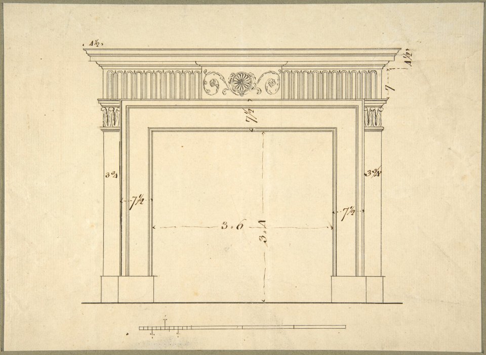 Design for a Chimneypiece MET DP800989