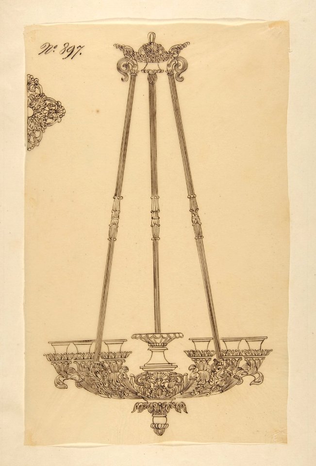 Design for a Chandelier MET DP809378