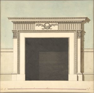 Design for a Chimneypiece MET DP806054
