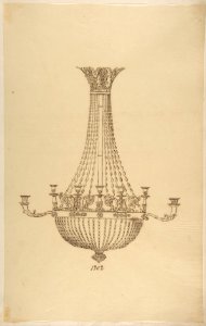 Design for a Chandelier MET DP809368