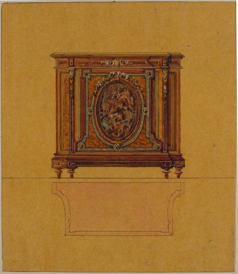 Design for a Commode MET 62.600.616