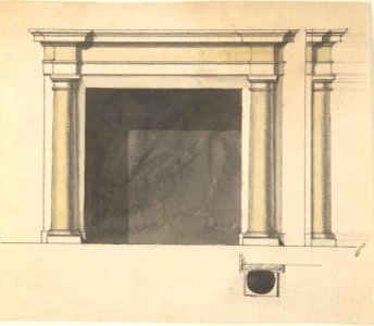 Design for a Chimneypiece MET DP805424