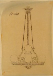 Design for a Chandelier MET 66.631.99