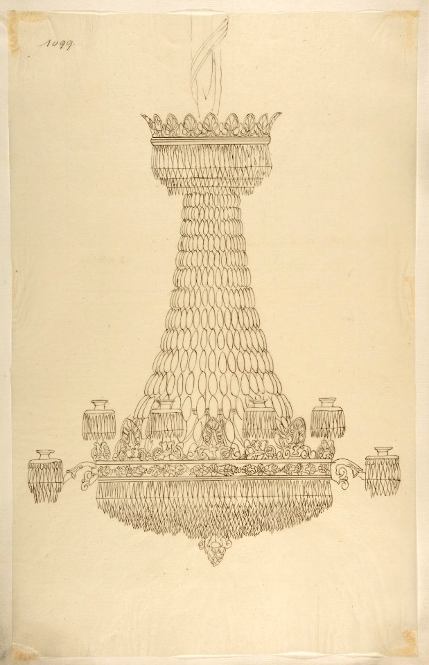 Design for a Chandelier MET DP809371
