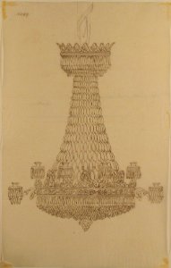 Design for a Chandelier MET 66.631.95