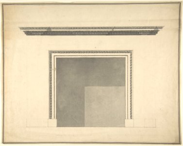 Design for a Chimneypiece MET DP805426
