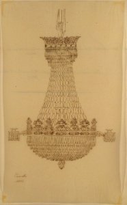 Design for a Chandelier MET 66.631.97
