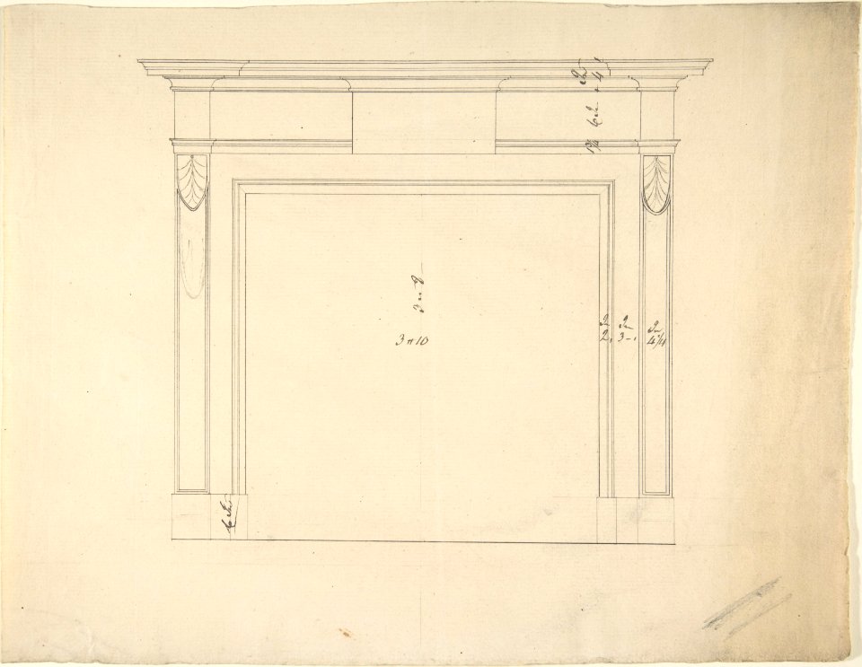 Design for a Chimneypiece MET DP805405