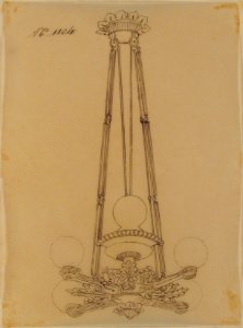 Design for a Chandelier MET 66.631.100