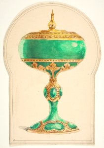 Design for a Chalice with Lid MET DP812614