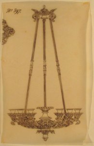 Design for a Chandelier MET 66.631.69
