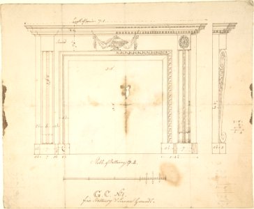 Design for a Chimneypiece MET DP805403