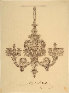 Design for a Chandelier MET DP809243