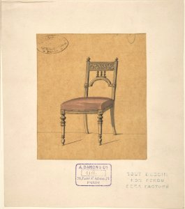 Design for a Chair MET DP809110
