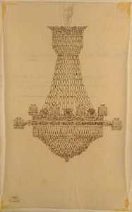 Design for a Chandelier MET 66.631.96