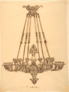 Design for a Chandelier MET DP809255
