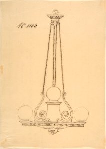 Design for a Chandelier MET DP809250