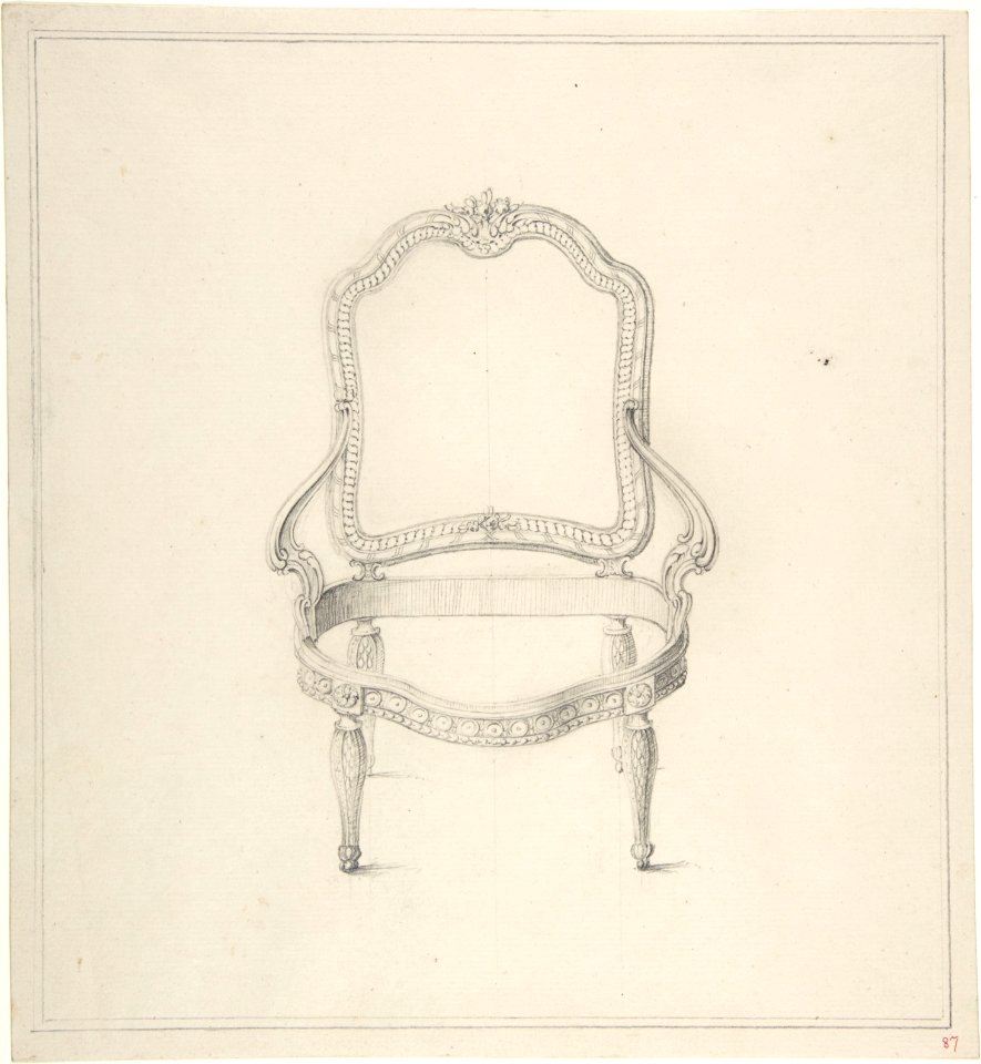 Design for a Chair MET DP808949