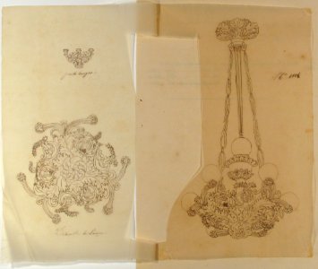 Design for a Chandelier MET 66.631.104