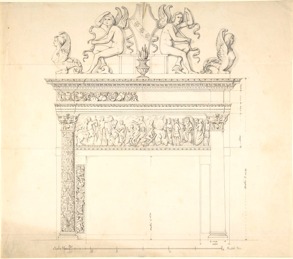 Design for a Chimney Piece MET DP803956