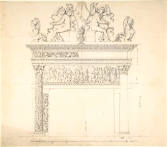 Design for a Chimney Piece MET DP803956