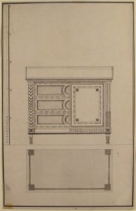 Design for a Chest of Drawers MET 49.50.150