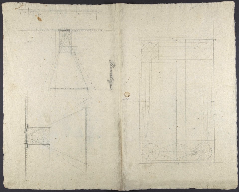 Design for a chandelier- detail of a swan holding a candlestick MET DP803601
