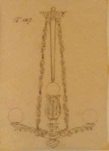 Design for a Chandelier MET 66.631.103