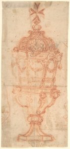 Design for a Chalice Surmounted by a Maltese Cross MET DP802737