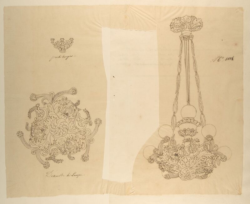 Design for a Chandelier MET DP809382