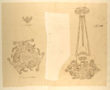 Design for a Chandelier MET DP809382