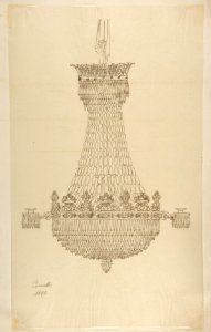 Design for a Chandelier MET DP809367