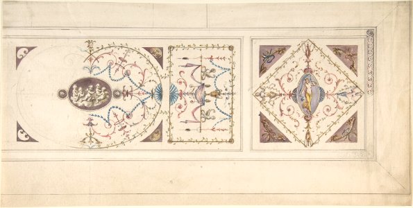 Design for a Ceiling in the Manner of Pergolesi MET DP806260