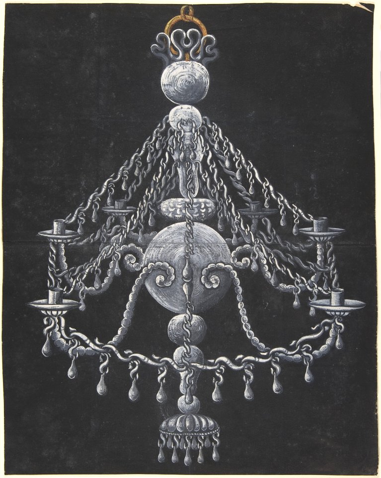 Design for a Chandelier MET DP804502
