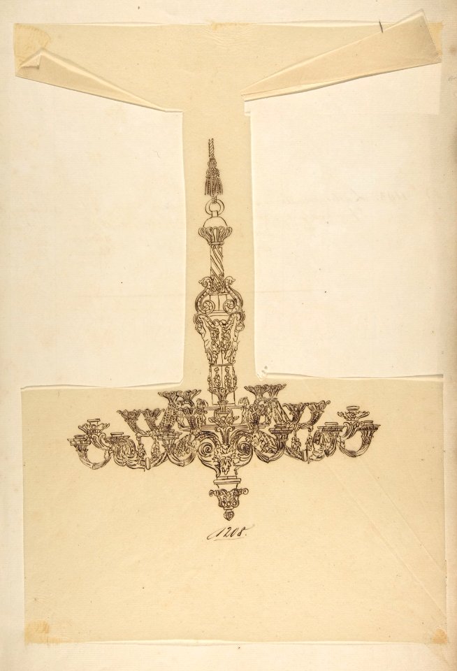 Design for a Chandelier MET DP809373