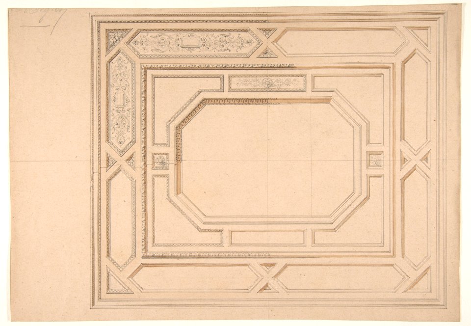 Design for a ceiling MET DP811683