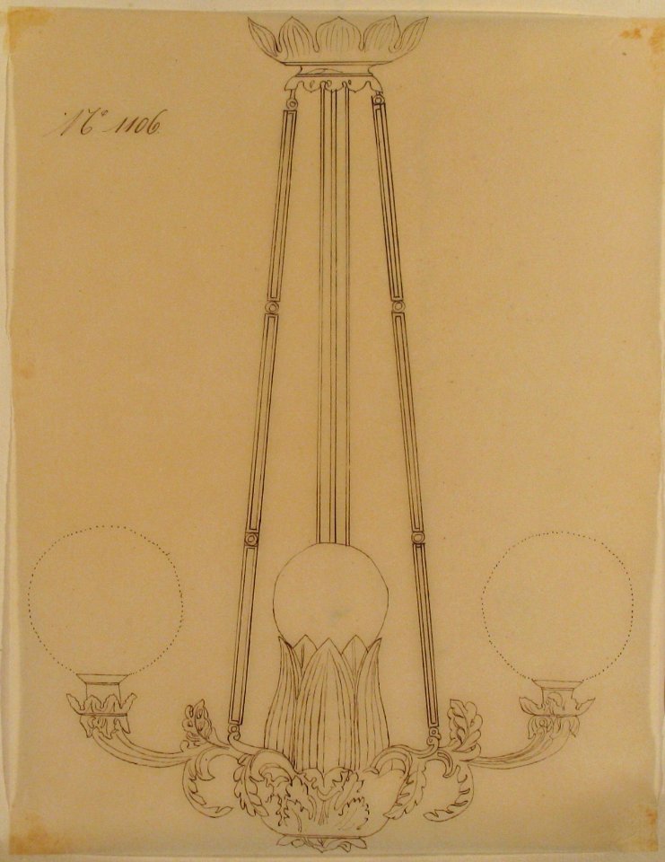Design for a Chandelier MET 66.631.102