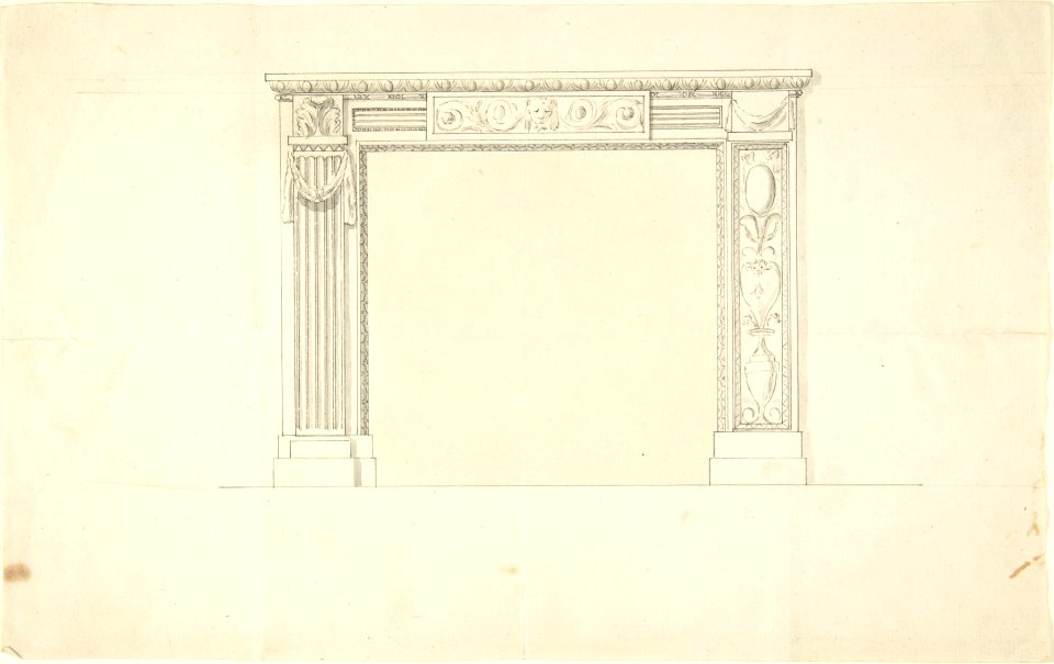 Design for a Chimneypiece MET DP805401