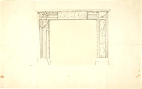 Design for a Chimneypiece MET DP805401