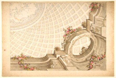 Design for a Cupola Decoration MET DP812123