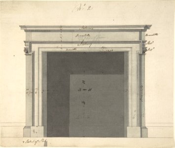 Design for a Chimneypiece MET DP805408