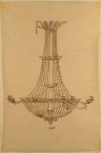 Design for a Chandelier MET 66.631.128