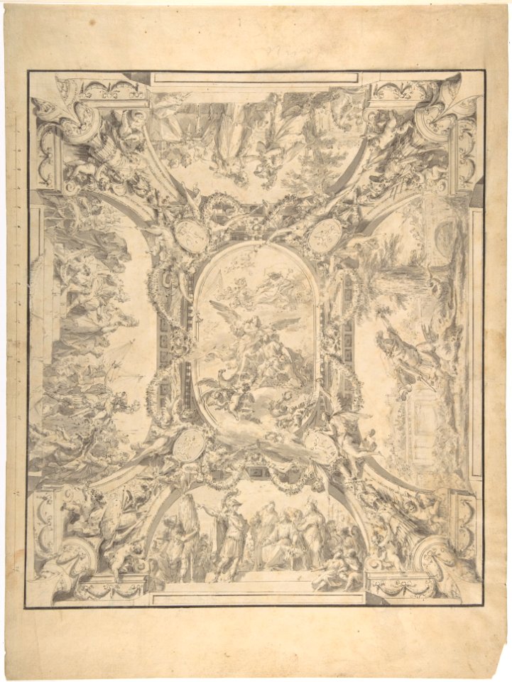 Design for a Ceiling- Jason and the Golden Fleece MET DP801333