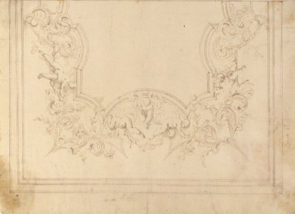 Design for a Ceiling Decoration. MET 65.654.125