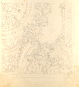 Design for a Ceiling Decoration. MET DP109957