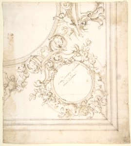 Design for a Ceiling Decoration. MET DP809793